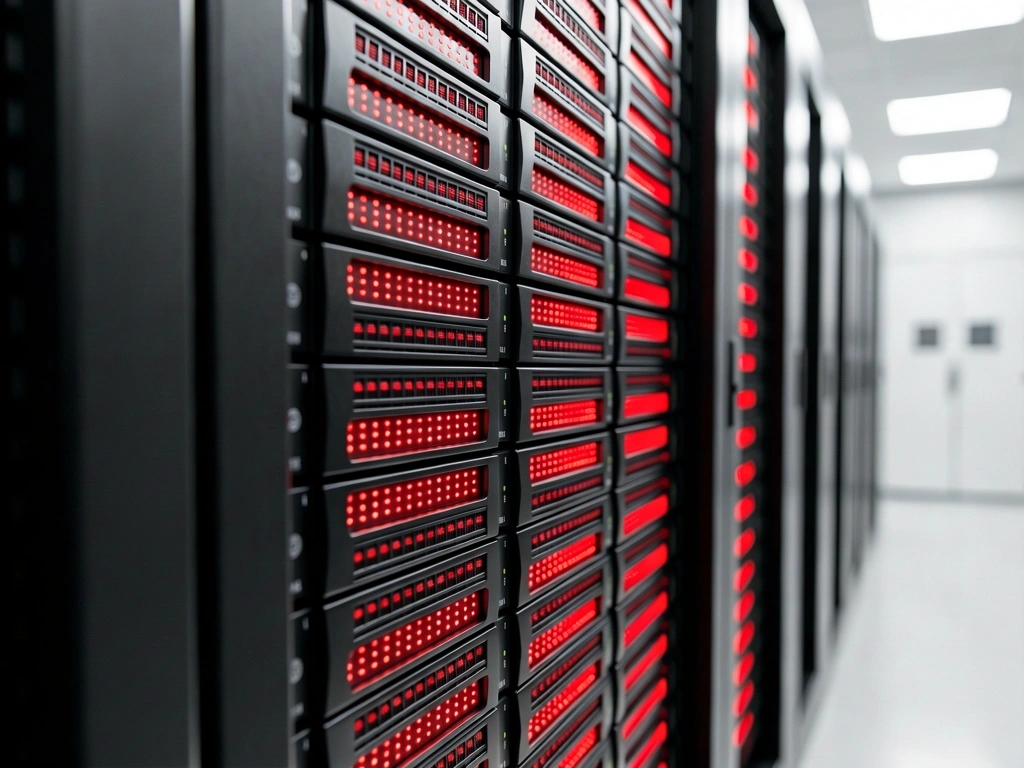 Data center server representing quantitative systems